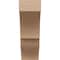 Ekena Millwork 3"W x 6"D x 9"H Classic Asheboro Rough Cedar Woodgrain TimberThane Corbel, Primed Tan CORUR03X06X09ASHRCPR - alternate 4